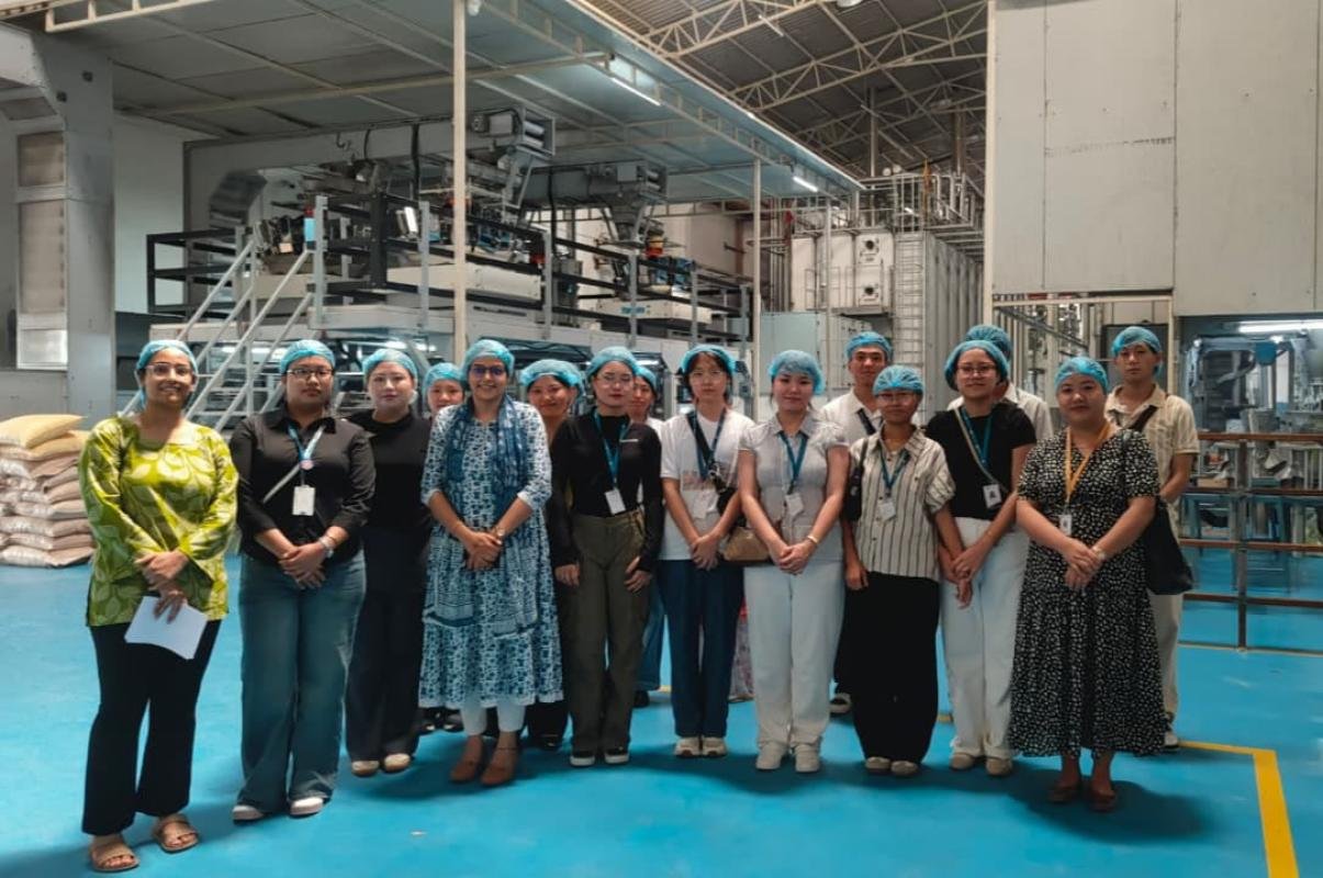 Industrial Visit- Tetso Collage, Nagaland on 03.04.2026